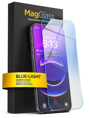 For iPhone 17 Pro Max MagGlass Blue Light Protector