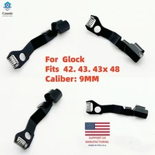 Extended Slide Stop / Release for G1ock 42 43 43X 48 Black Color