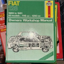 Haynes - Fiat 128 / 1969 - 1981 / Manuale Officina Proprietari Tutti i Modelli - Usato