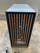 Fractal Design North Mid Tower Case Chalk White TG With Extras