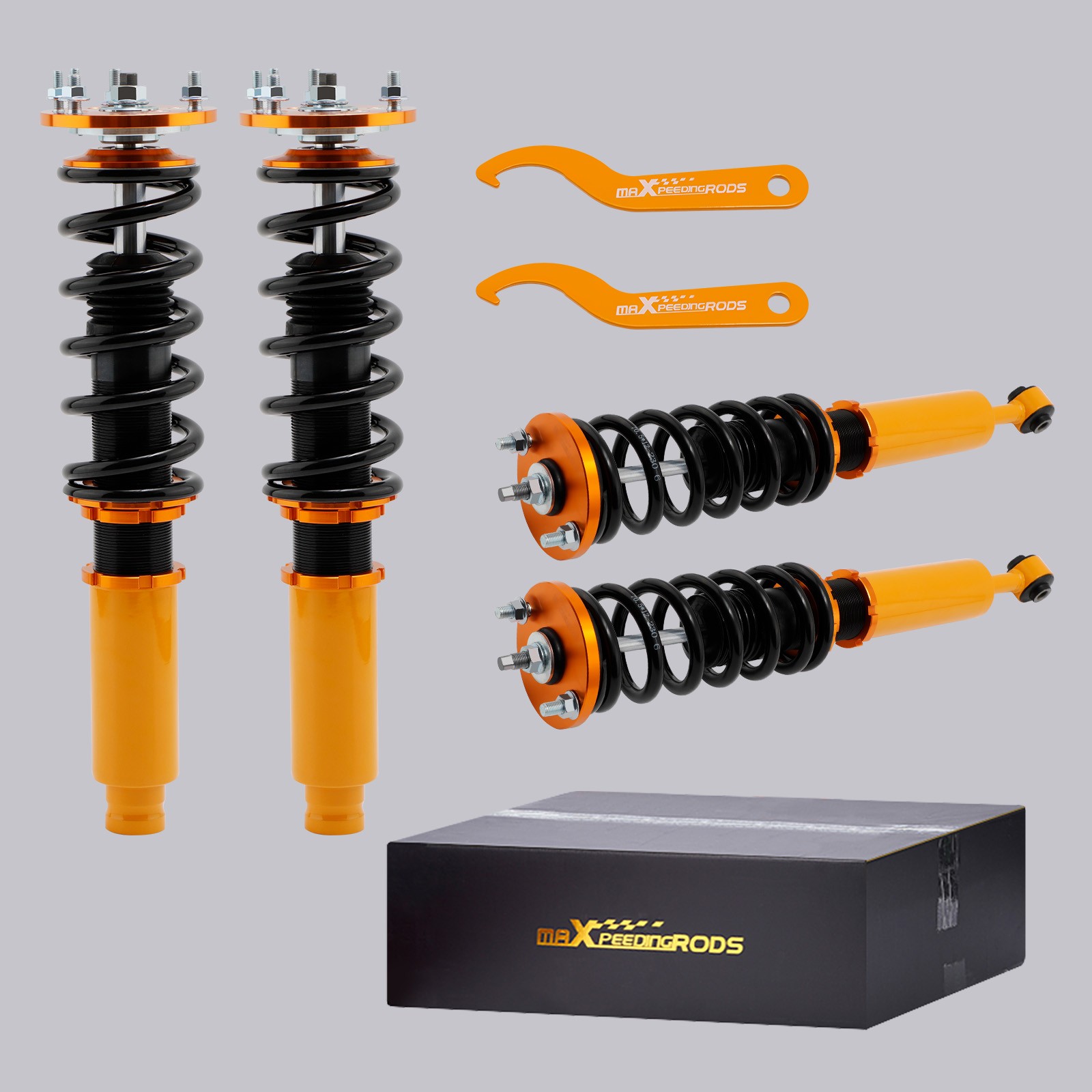 Adjustable Height Coilover Kit For Honda Accord MK7 CM4 CM5 Shock Struts 2003-07