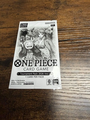 One Piece Tournament Pack Vol.1 2026 New Sealed