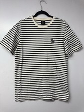 OVO October’s Very Own Owl Striped T-Shirt Small Made in Canada Drake P