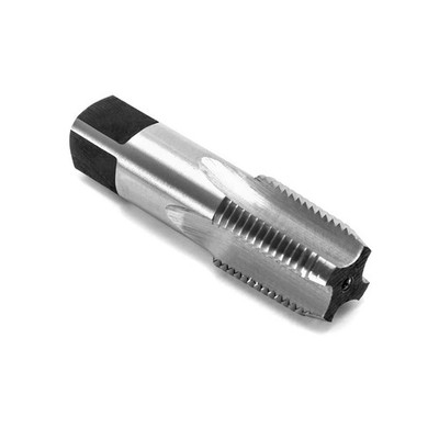 QWORK 1/2'' - 14 NPT Pipe Tap, Carbon Steel, for Clean and 1/2''-14 