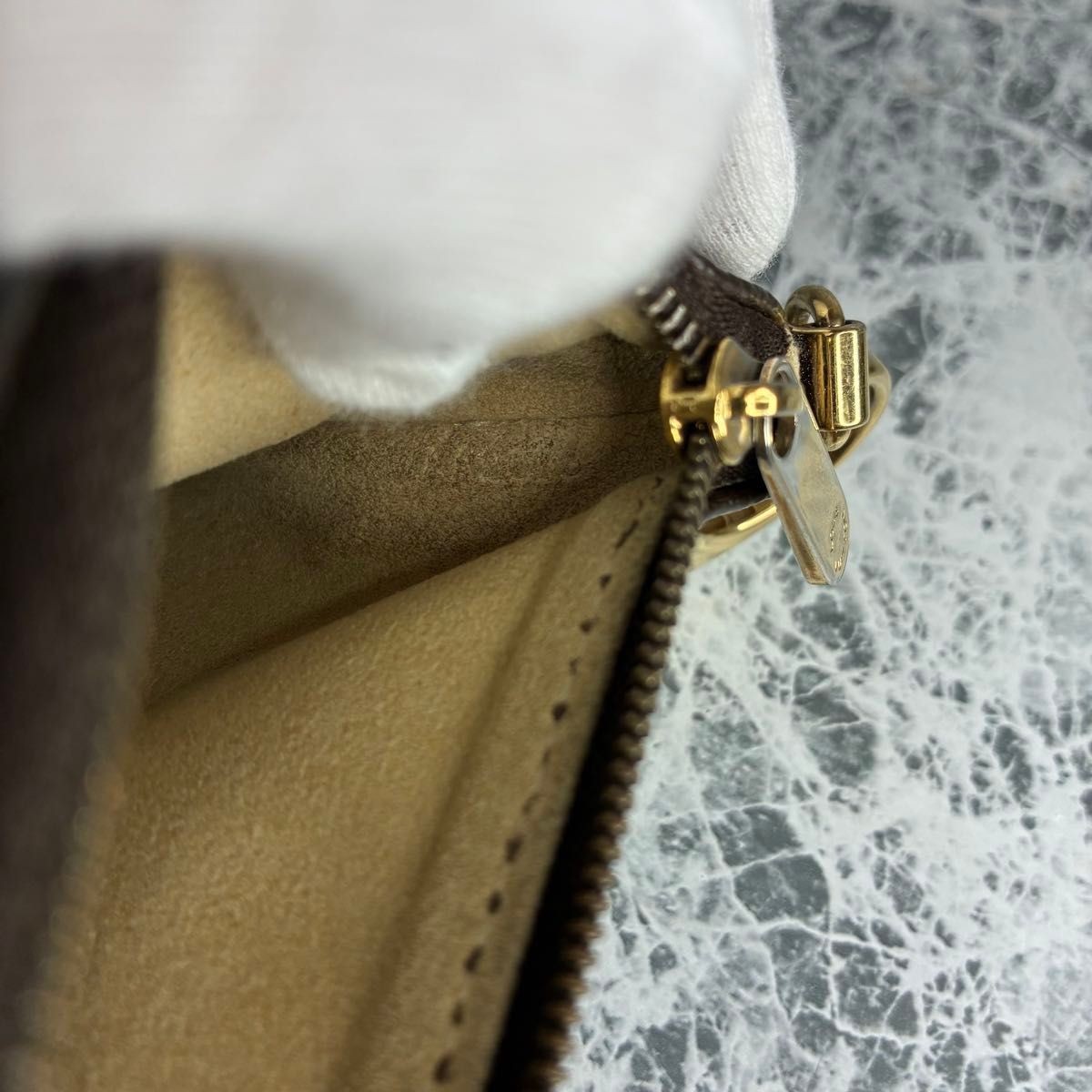 LOUIS VUITTON Monogram Pochette Pouch — image 14