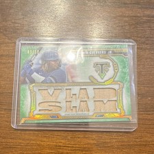 Topps 2020 Triple Threads Emerald Relic Vlad Slam Guerrero Jr. /18 Blue Jays