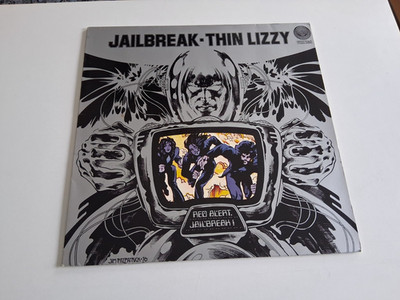 Vinyl Sammlung Hier LP Schallplatte Thin Lizzy / Jailbreak  (spätere Deutsche Pr