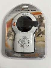 GPX SportX FR2815 AM/FM Flashlight Radio Built-In Speaker Headphone Jack