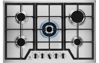 Electrolux Gas Hob KGS7536X 75cm 5 Burner Stainless Steel