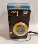 Small compact camera AGAT 18 half-frame 35mm lens Industar-104 2.8/28mm Tested!