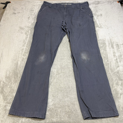 Duluth Trading Co Flex Fire Hose Pants Mens Fits 38x34 Work Utility Carpenter