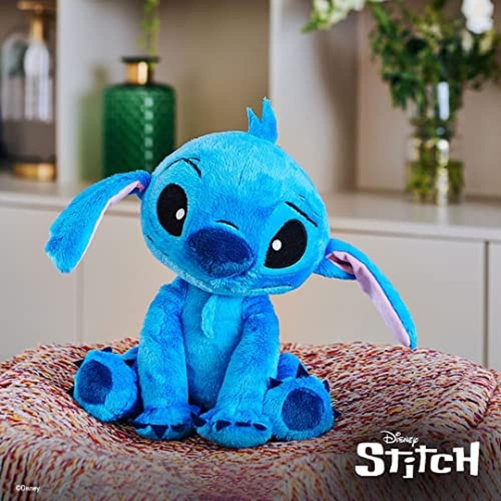 Doudou Stitch Disney bleu 50 cm pour veiller sur les nuits de bébé