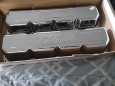 Edelbrock 4431 Signature Series Valve Covers 67-91 Amcjeep 290-401 V8 Chrome