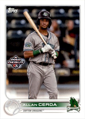 2022 Topps Pro Debut #PD-86 Allan Cerda Dayton Dragons