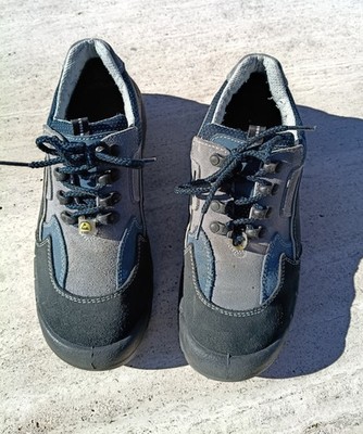 Herren Sicherheitsschuh OTTER 43 Stahlkappenschuh Grau neuwertig Arbeitsschuhe 