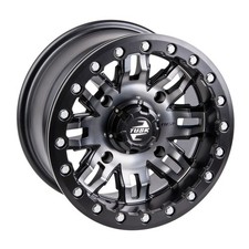 Tusk 4137 Teton Beadlock Wheel 15x10 5.0 5.0 Gun Metalblack For Utv