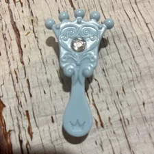 DISNEY Doll Accessory Cinderella Brush 3” Crown Collectible