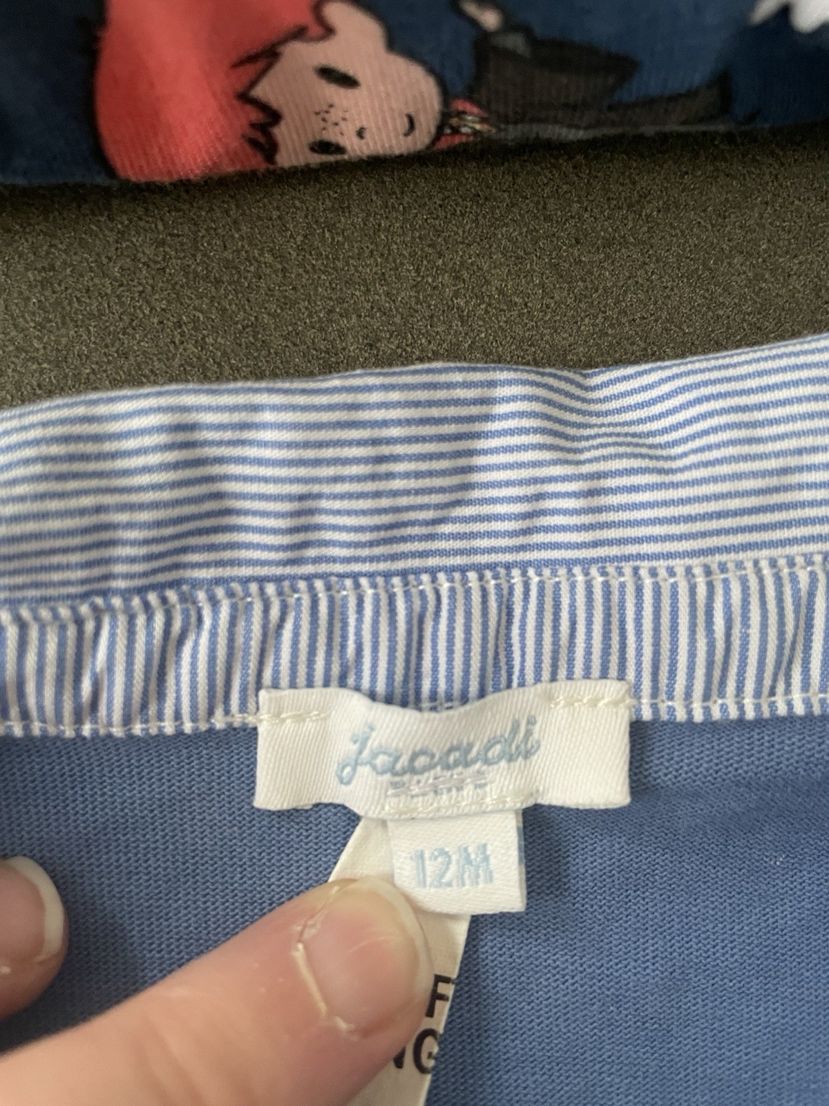 Rare Jacadi Paris Collector’s Baby Polo - Size 12M (vintage) image 5