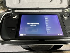 Valve Steam Deck OLED 512GB Black Handheld Console, Case, Charger