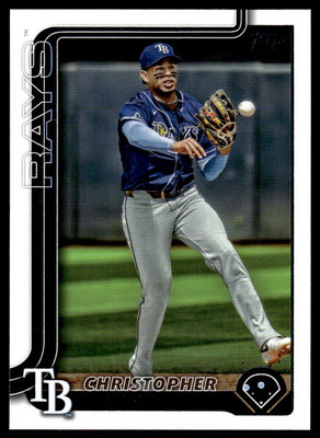 2025 Topps Series 1 Christopher Morel #236 Tampa Bay Rays