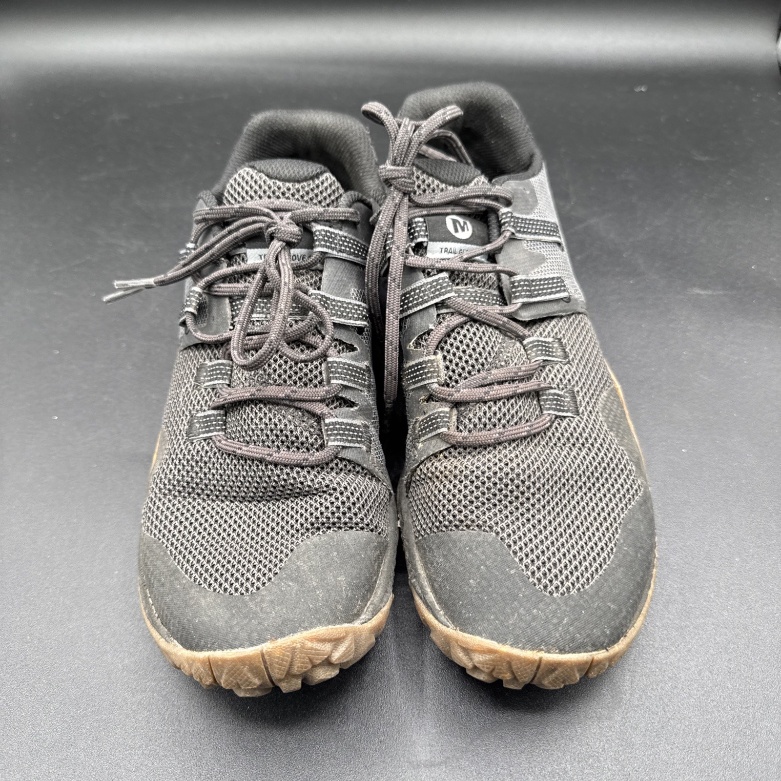 Merrell Trail Glove 6 scarpe uomo taglia 9 nere stringate EVC J135379