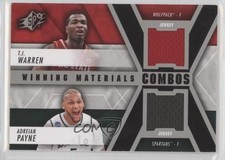 2014-15 SPx Winning Materials Combos Adreian Payne TJ Warren #WM2-WP 4l3