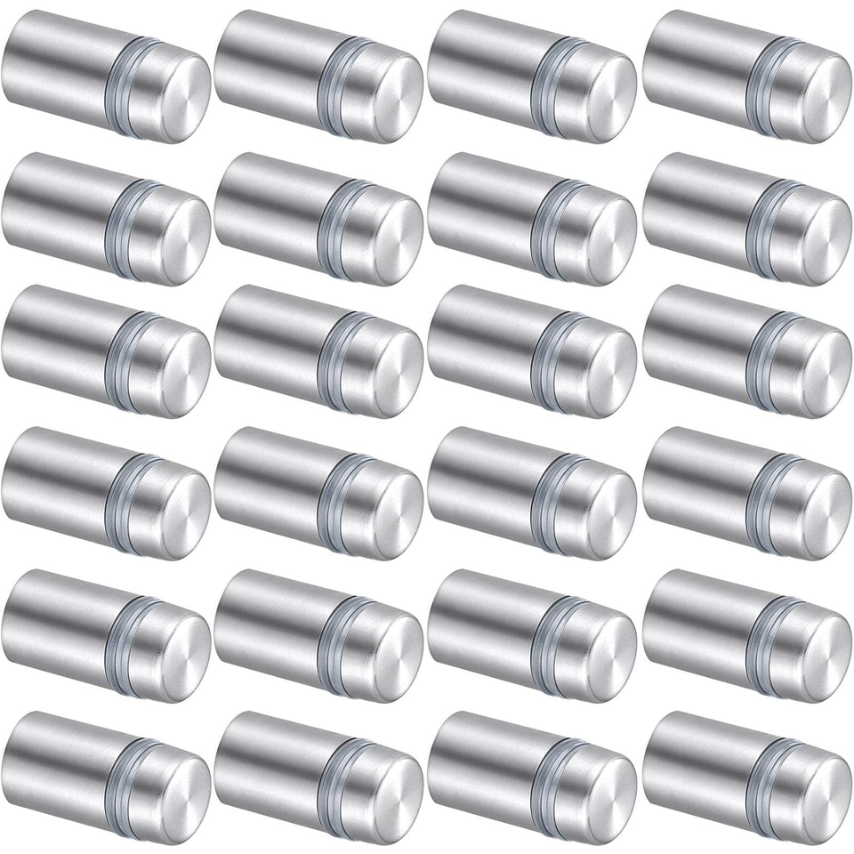 4 Entretoises En Aluminium M10 - Dimensions 10.5mm ID X 20mm OD X 12mm L - Noir, Neuves