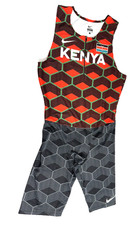 Nike Kenya Pro Elite Team Track Field Speedsuit Men s Size Large CI8900-XXX