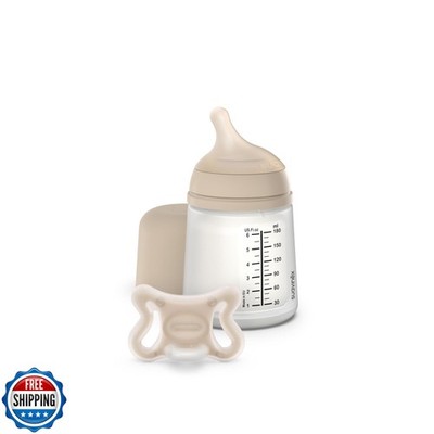 Suavinex Zero Zero Newborn Starter Set Small Anti Colic Baby Bottle + Pacifie