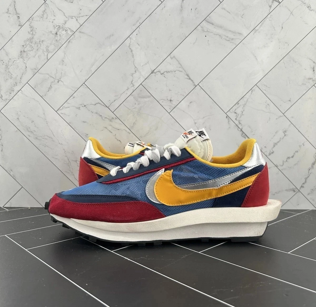 sacai x Nike LDWaffle Varsity Blue for Sale | Authenticity