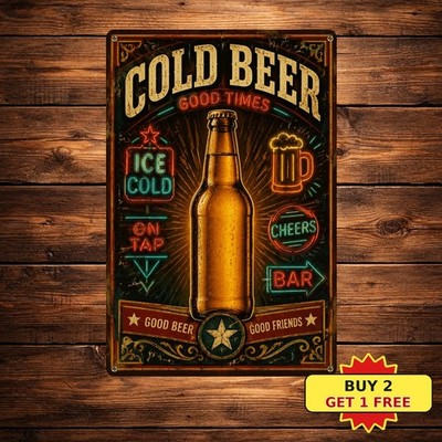 Belgian Strong Blonde Ale Brewery Tavern Cellar Pub Ad Vintage Metal Sign 8x12