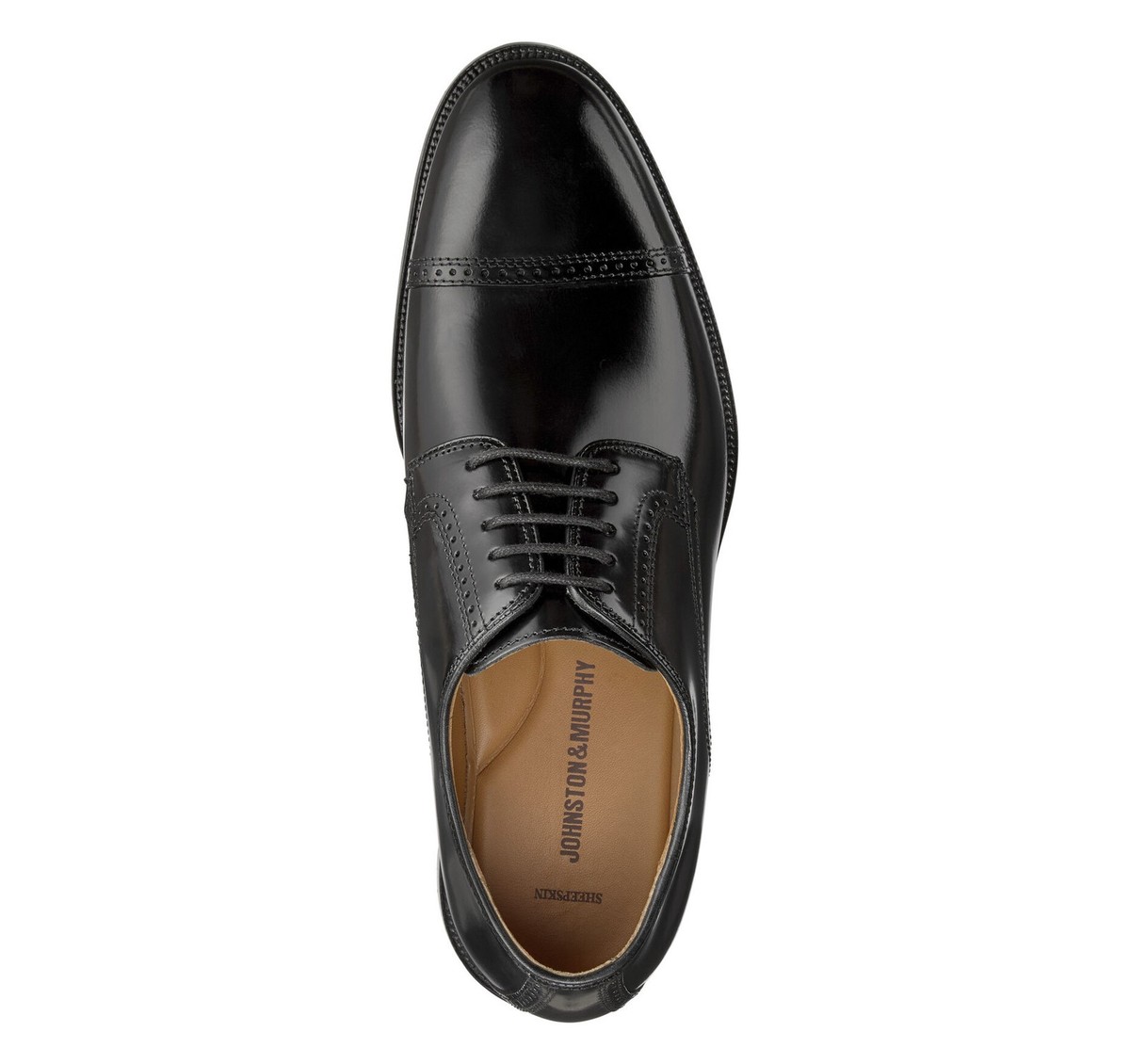 Johnston & Murphy Men's Bradford Cap Toe Dress Shoe | eBay