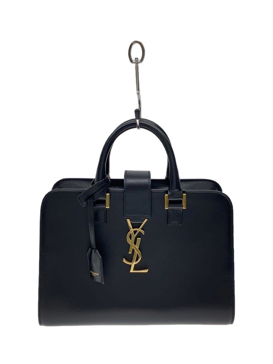 SAINT LAURENT BORSA A TRACOLLA PELLE NERA MAL568853Y usata