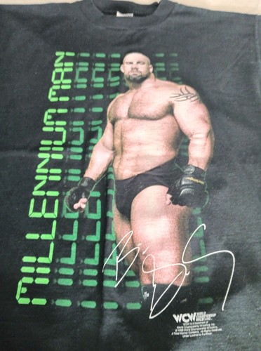Vintage WCW  Bill Goldberg T-Shirt Wrestling 1998