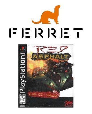 Original PS 1 Spiel: Red Asphalt Rennspiel Interplay US Version NTSC