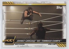 2021 Topps WWE NXT Johnny Gargano def Tommaso Ciampa #9 0kz8