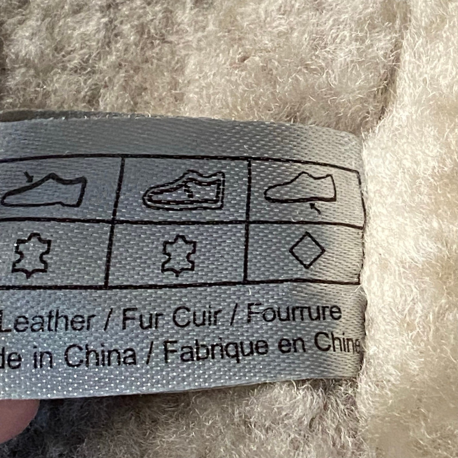 Cougar Button Waterproof Ankle Boots Sz 9 Beige Sueded Lambswool Lined Winter  thumbnail 9