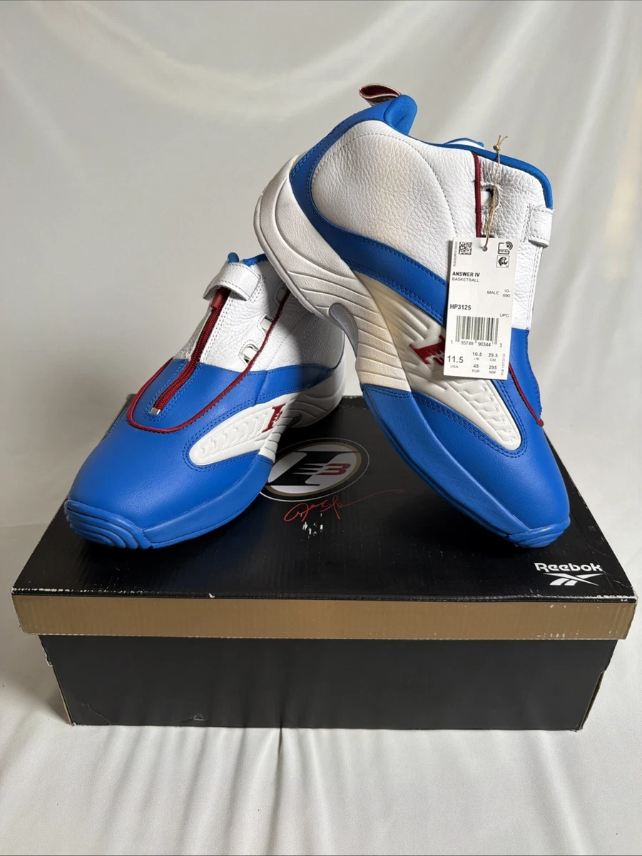Reebok Answer 4 Dynamic Blue for Sale | Authenticity Guaranteed | eBay