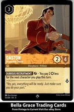 Gaston 10/204 Ursula's Return Disney lorcana Super Rare