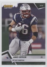 2018 Panini Instant NFL AFC East Champions Green 10/10 James Develin #202 8gd