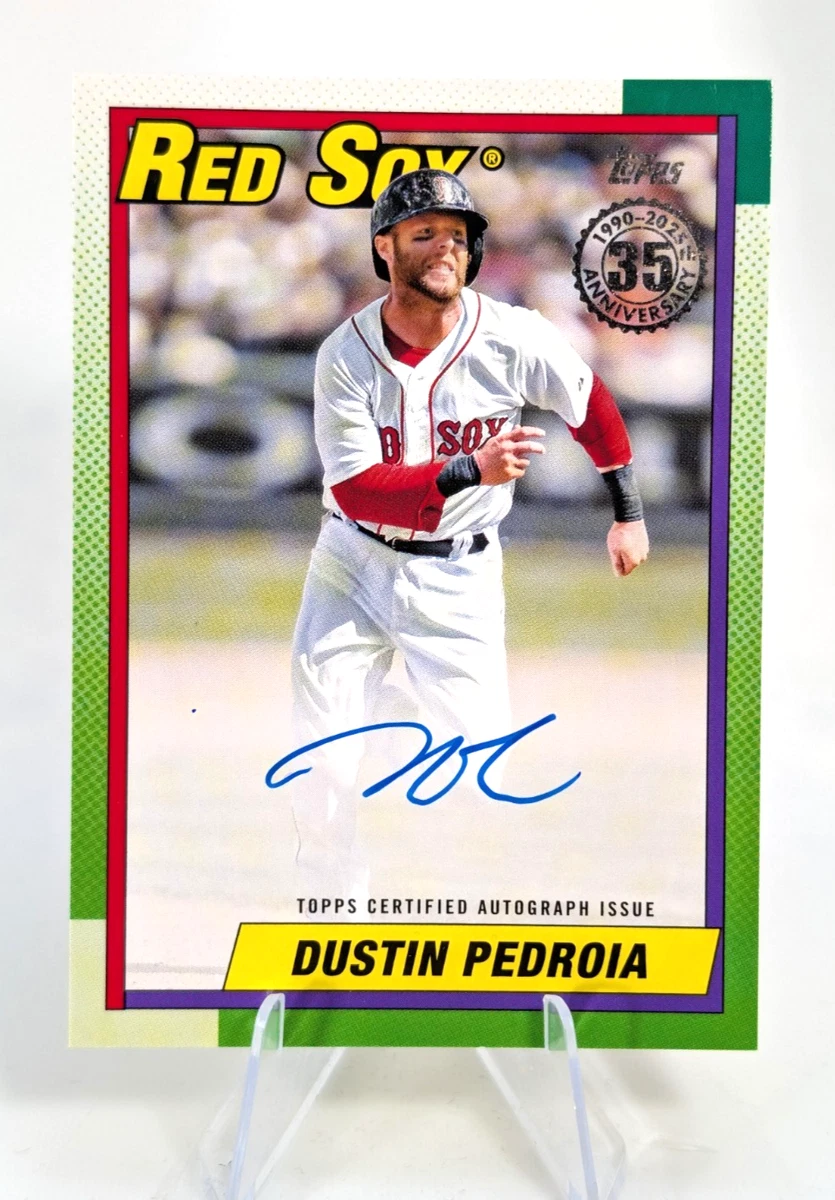 Dustin Pedroia Autograph Baseball Trading Cards | eBay