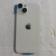 iPhone 14 White Back Glass Replacement Genuine Apple OEM Back Cover Only