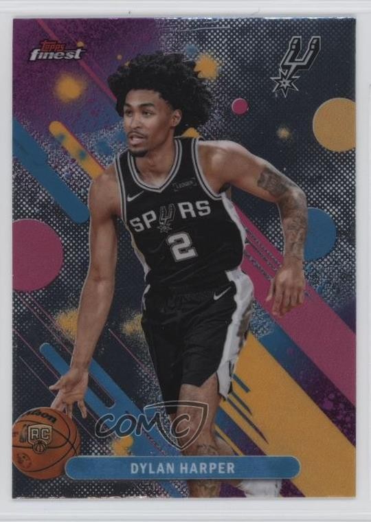 2025-26 Topps Finest Common Dylan Harper #2 1ny5