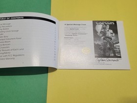 SOLO MANUALE ISTRUZIONI Disney's DuckTales 1 ☆☆ (senza gioco) NES Nintendo