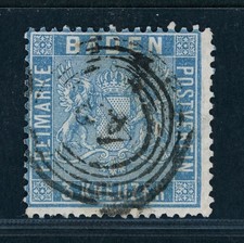 Baden Michel Nummer 10a gestempelt Freiburg