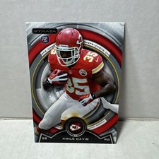 2013 Topps Strata #24 Knile Davis Kansas City Cheifs Football Rookie Card RC . rookie card picture