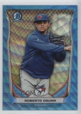 2014 Bowman Draft Top Prospects Chrome Blue Wave Refractor Roberto Osuna #CTP-86