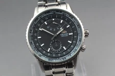 Vintage Orient King Master World Time FA02-C6 GMT Automatic Men's Watch JAPAN