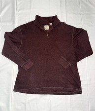 Red Head Maroon Herringbone Pullover 1/4 Zip ...