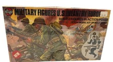 Airfix 1/32nd MILITARY FIGURES U.S INFANTRY EUROPE - 6 FIGURES MODEL KIT